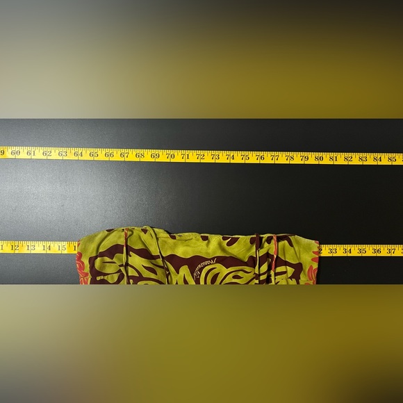 Manuhealii Green and Brown Sarong Swim Cover-Up - Picture 3 of 5